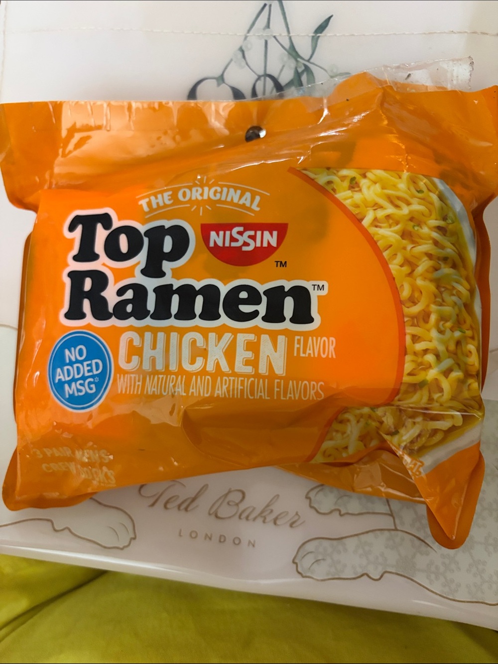 ISSI Top Ramen Chicken Flavor Pack - Orange